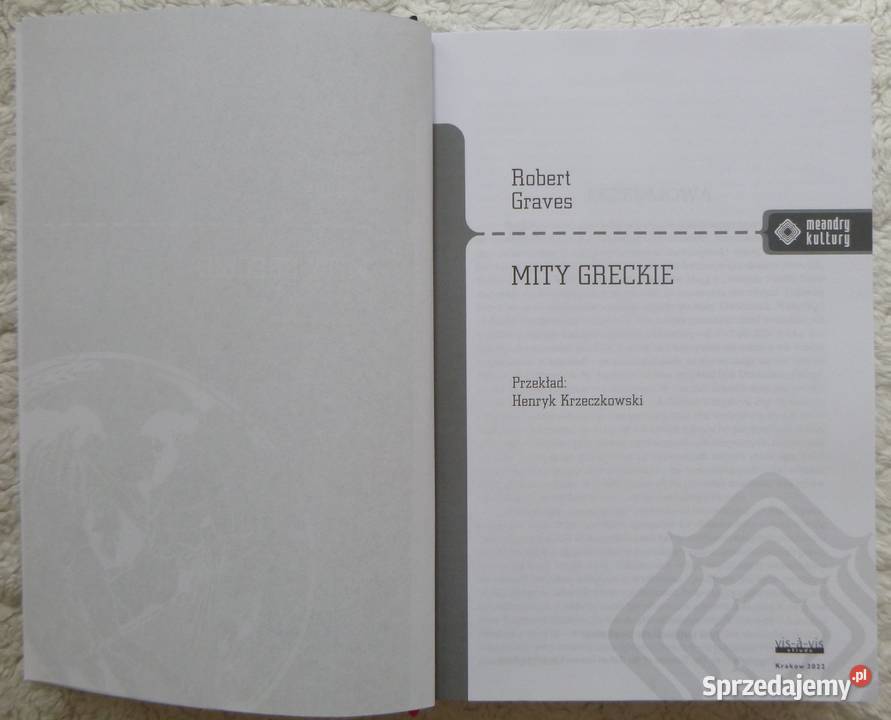 Mity greckie Robert Graves Warszawa