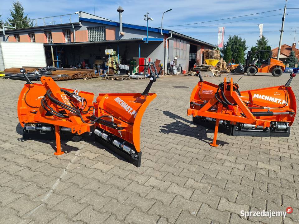 Pług do śniegu śnieżny sterowany hydraulicznie Pozostałe Biznes i Przemysł Kutno
