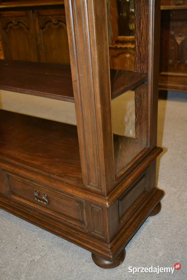 biblioteka regał orzech Będzin