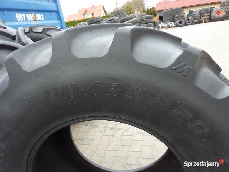 Opona używana rolnicza 60065R28 CULTOR RD03 1000 Opony rolnicze podlaskie sprzedam