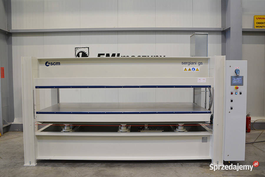 6505 PRASA HYDRAULICZNA SCM SERGIANI GS 6095 Produkcja Biertowice