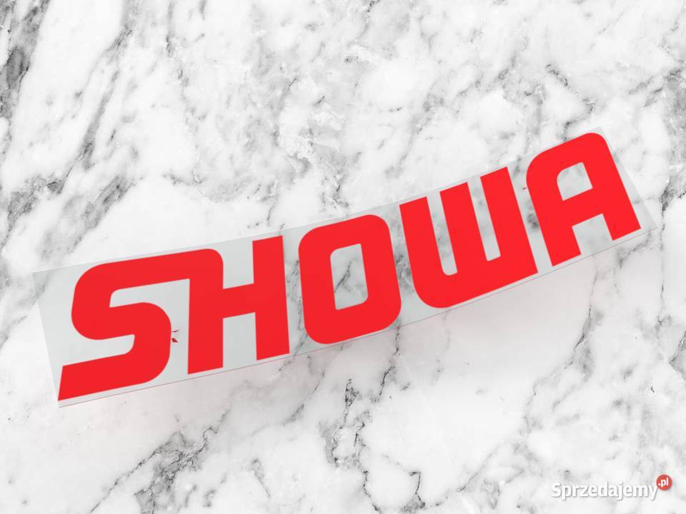 Naklejka SHOWA 20 x 4 suspension zawieszenie Choroszcz