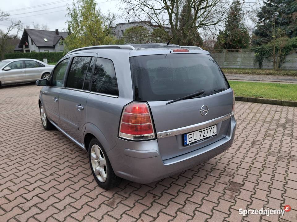 Opel Zafira 18 benzyna 2006 7 osobowe Łódź sprzedam