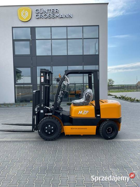 Wózek widłowy 3T duplex produkcji 2023 diesel Wózki widłowe Jedwabne sprzedam