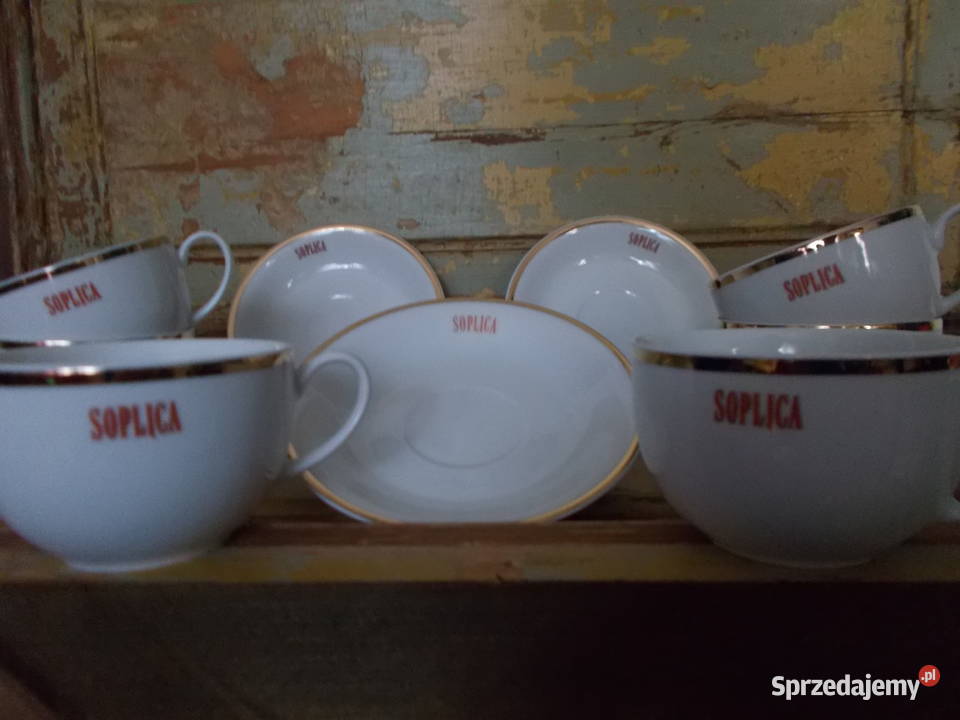 PięknyUnikalny Zestaw Porcelanowy Soplica zachodniopomorskie Szczecin sprzedam
