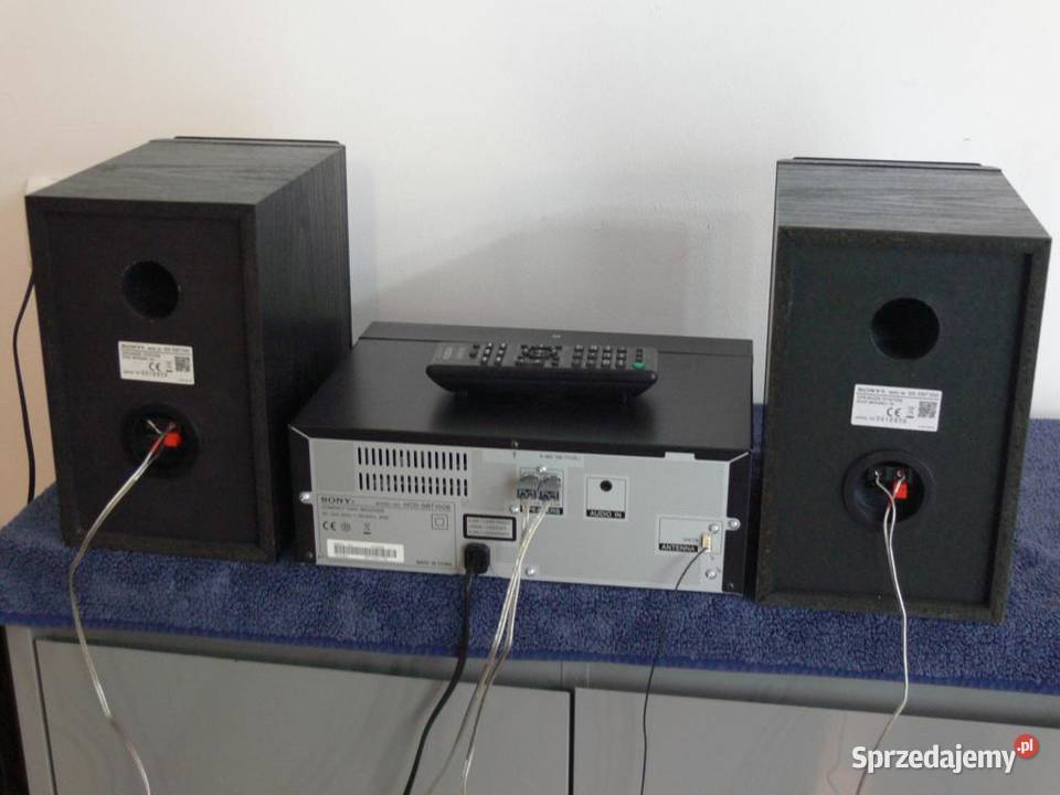 Wieża Sony HCDSBT100B pil BT USB mp3 CD RDS DAB Audio Jasło