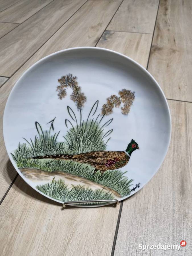 Talerz dekoracyjny Myśliwski wielkopolskie