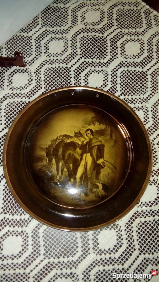 Pateratalerz kolekcjonerski XIXw Robert Burns Antyki, Sztuka, Kolekcje mazowieckie Radom
