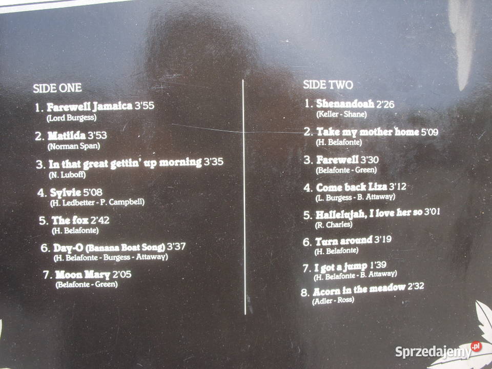 Winyl LP HARRY BELAFONTE15 GREATEST HITS dolnośląskie Wołów sprzedam