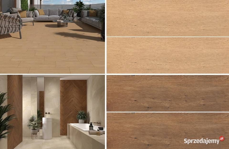 gres 17560 steelwood beige brown matowysatynowy Gorzów Wielkopolski