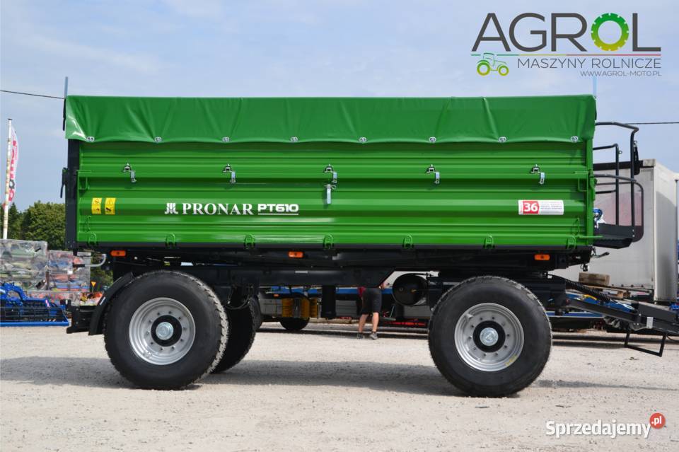 Przyczepa PRONAR Paletowa PT612 PT510 PT610 Mława