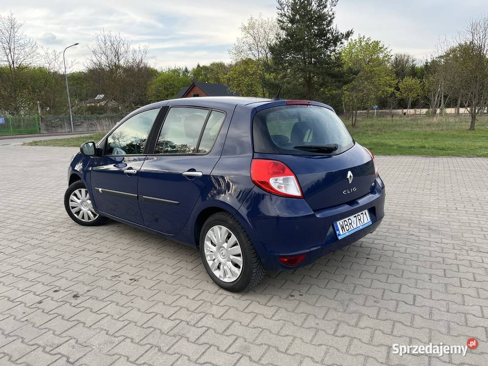 Renault Clio III 2011 15 diesel 5drzwiowy gniazdo AUX Białobrzegi sprzedam