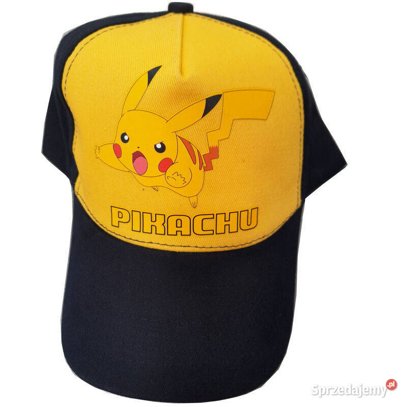 Czapka Czapeczka Pokemon Pikachu Baseballówka Mogilany