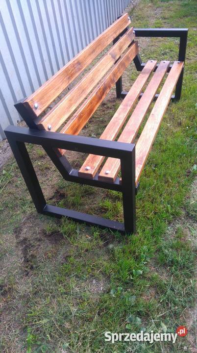 Ławka do ogrodu na taras balkon olchowa parkowa Siedlce