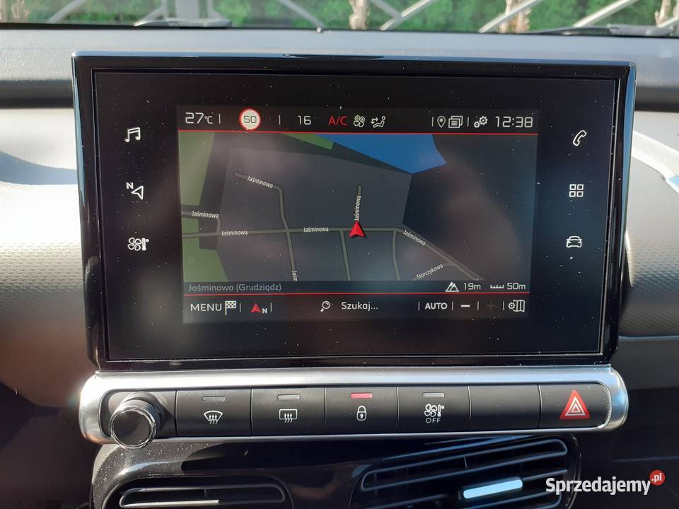 Citroen C4 Cactus 15 Citron BlueHDi Shine EAT6 Rok produkcji 2019 Grudziądz sprzedam