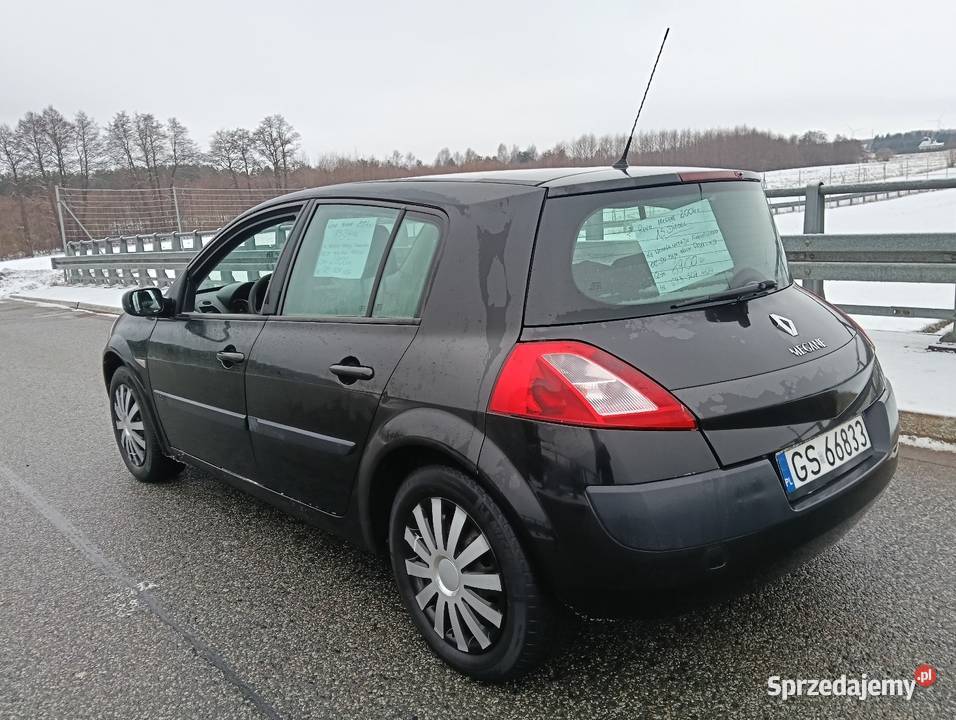 Renault Megane 15 DCI 2004r Panorama immobilizer pomorskie Słupsk