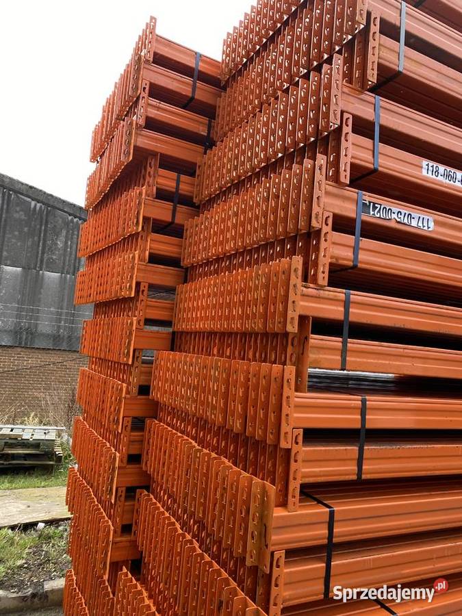Regały magazynowe paletowe przemysłowe H390 stow Lublin sprzedam