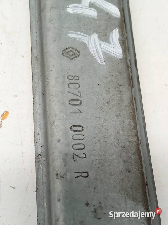 MECHANIZM SZYBY LEWY PRZÓD 807010002R Renault osobowe