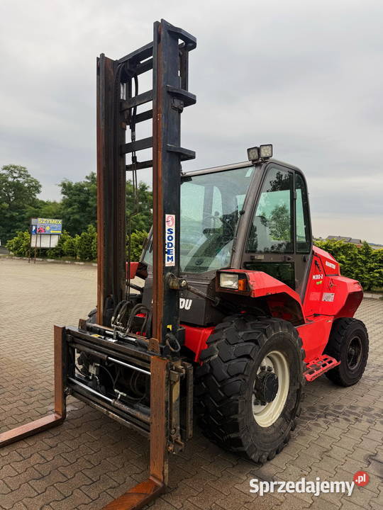 wózek widłowy terenowy MANITOU M302 3000 kabina Działoszyn