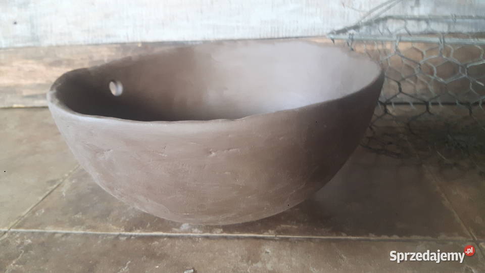Misa ceramiczna ręcznie wykonana z gliny mazowieckie Otwock