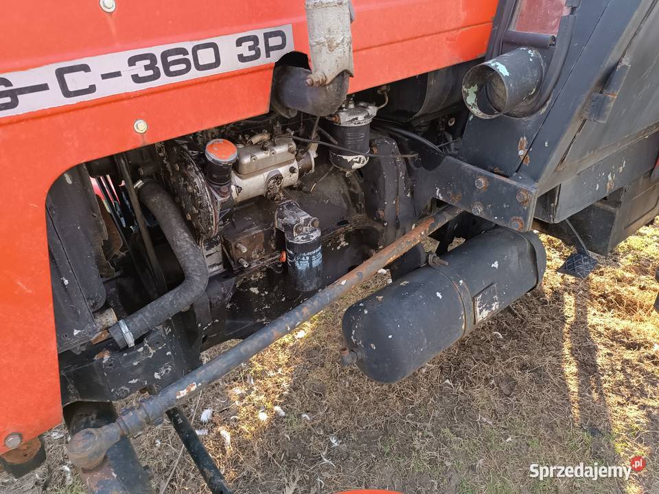 Ursus C360 3p Perkins z dokumentami nowe opony Lublin