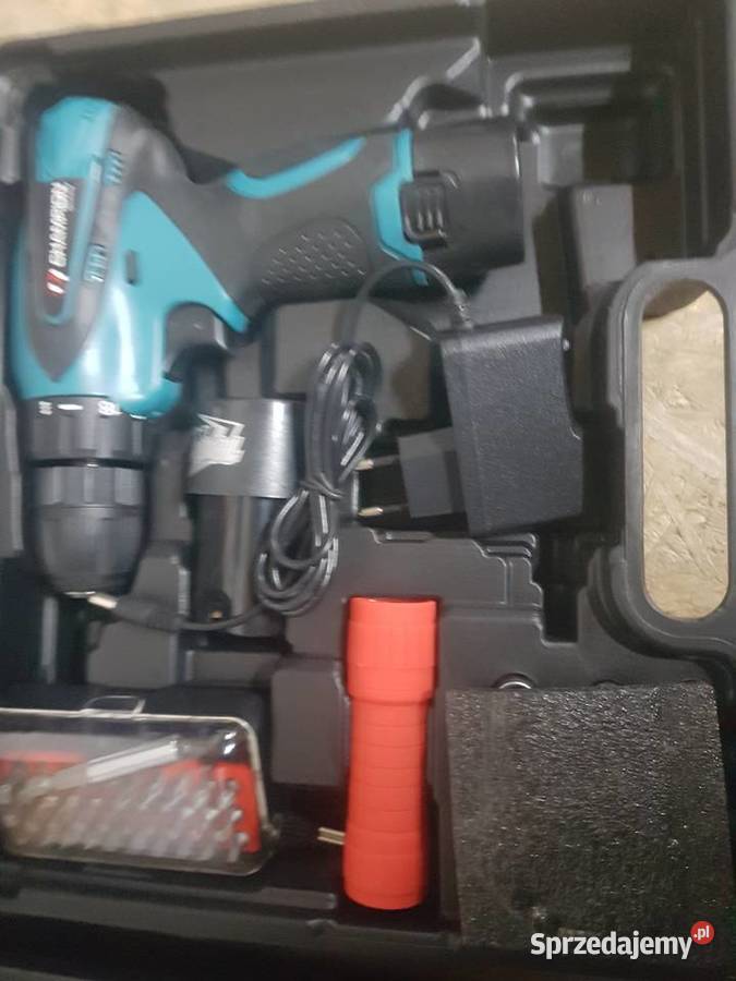 DUŻY ZESTAW WKRĘTARKA WIERTARKA 2AKU18V NA Głogowa