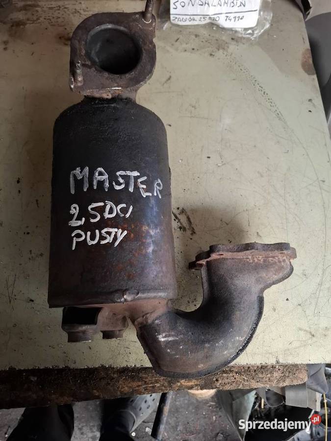 RENAULT MASTER 25 DCI MOVANO katalizator pusty dostawcze