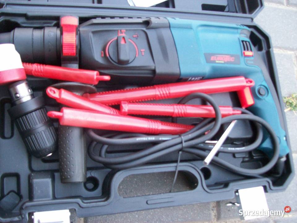 MŁOTO WIERTARKA 2600W SDS 2xGŁOWICA Eurotec Głogowa