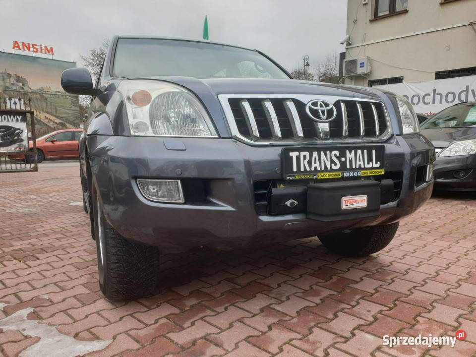 Toyota Land Cruiser 7 Osób Wyciągarka Navi lakier metallic Lublin
