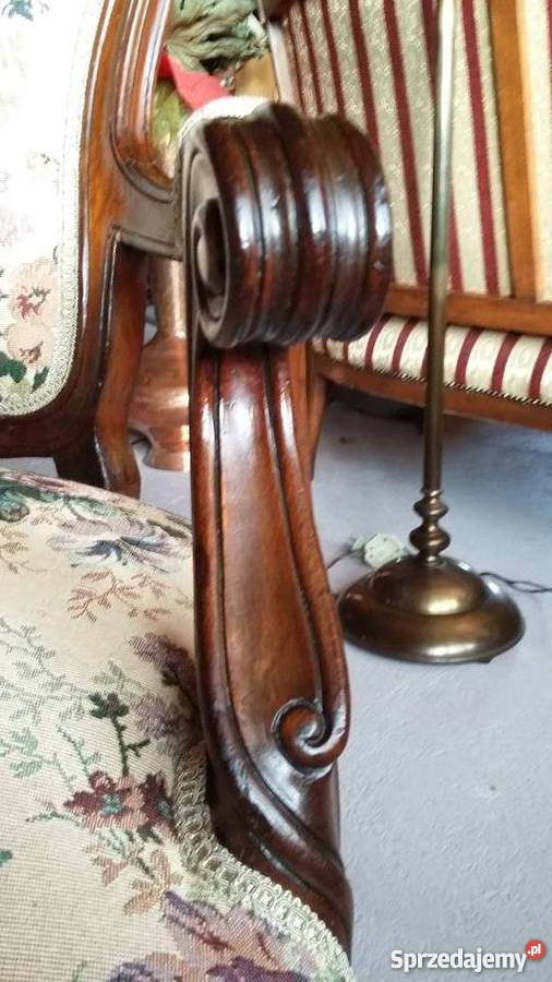 Komplet wypoczynkowy antyk Łańcut