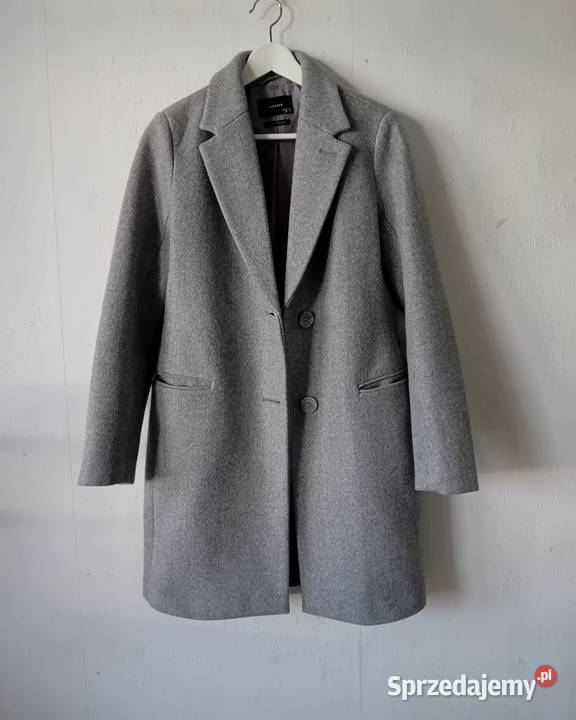 Szary płaszcz Reserved mazowieckie Warszawa sprzedam