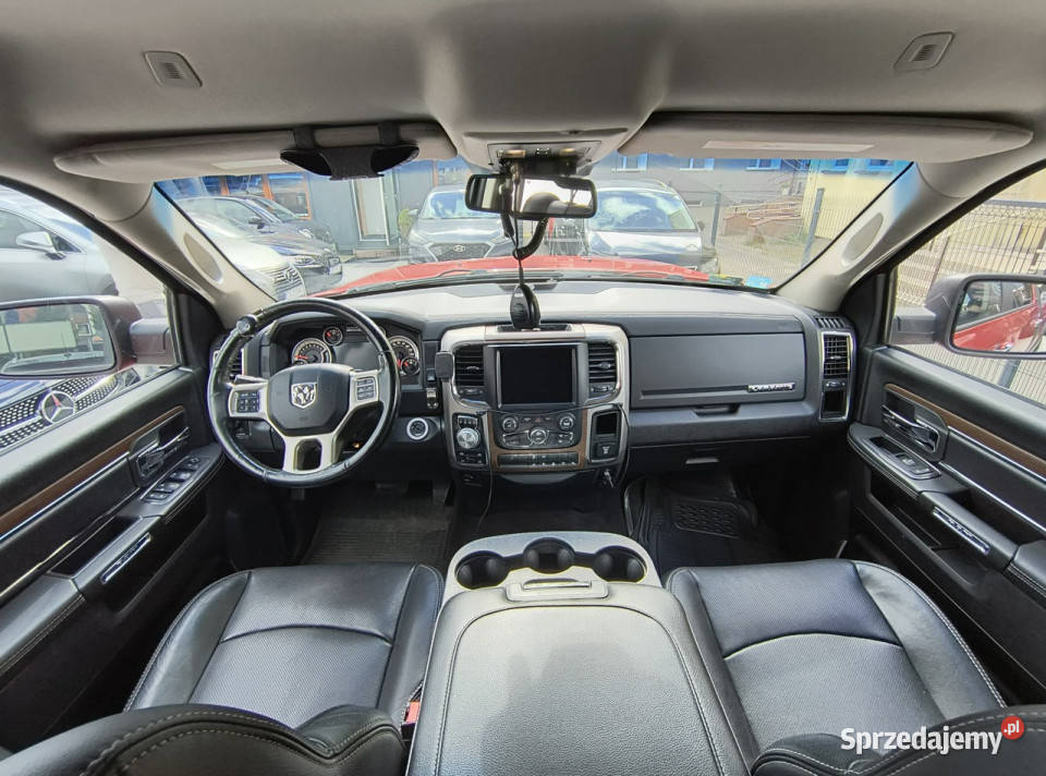 Dodge RAM RAM 57HemiLPG skóraNAVI ALU 20 czerwony kujawsko-pomorskie Bydgoszcz