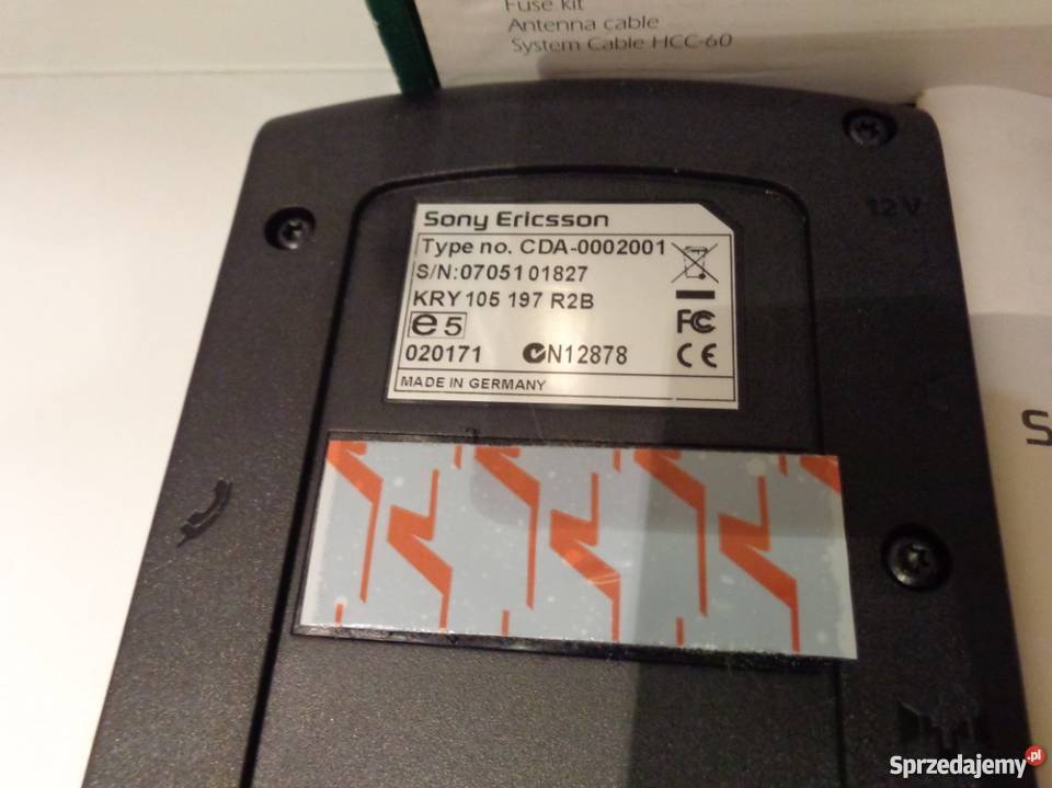 Sony HCA60 zestaw głośnomówiący małopolskie Kraków