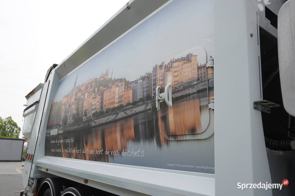 Zabudowa śmieciarka Farid Industrie RCV małopolskie