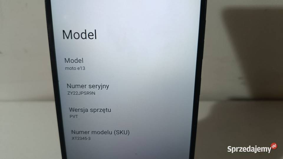 Smartfon MOTOROLA Moto E13 264GB Katowice sprzedam