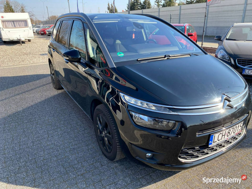 Citroen C4 Grand Picasso Ślicznotka 7Osób kamera cofania lubelskie Chełm sprzedam