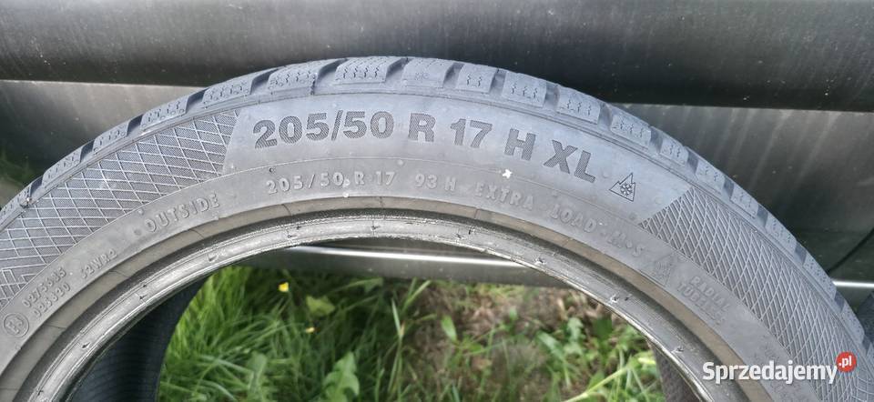 Opony 2055017 continental zima Zwoleń sprzedam