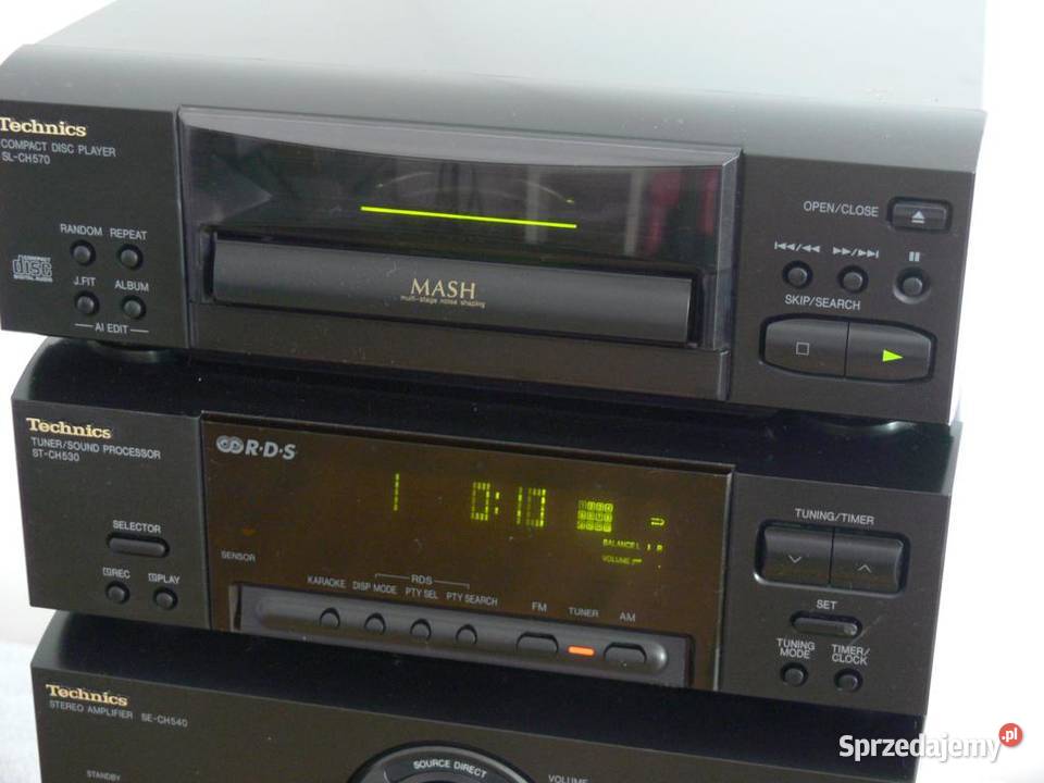 Wieża Technics SE CH540 sprawna i mocna WYSYŁKA