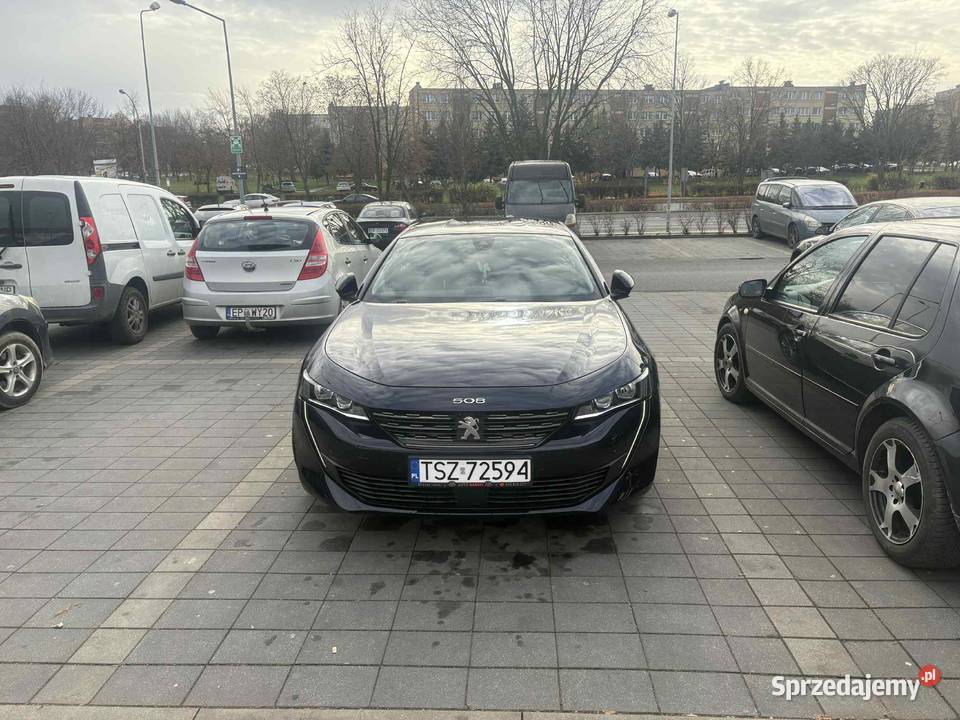 Peugot 508 2018 przebieg 83 tysiące bezwypadkowe 83415km Piotrków Trybunalski