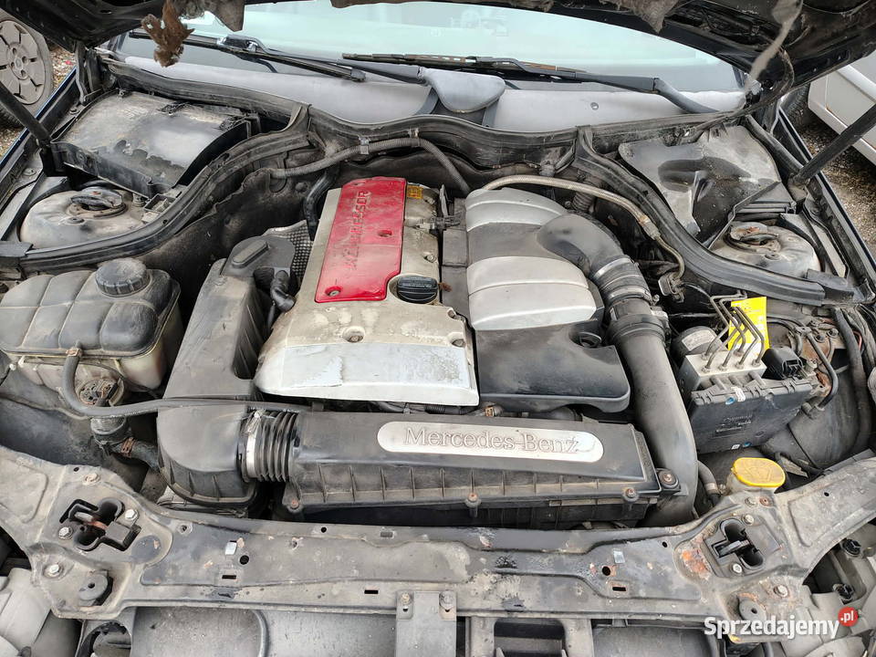 Silnik kompletny Mercedes w203 23 kompressor Książ Wielkopolski
