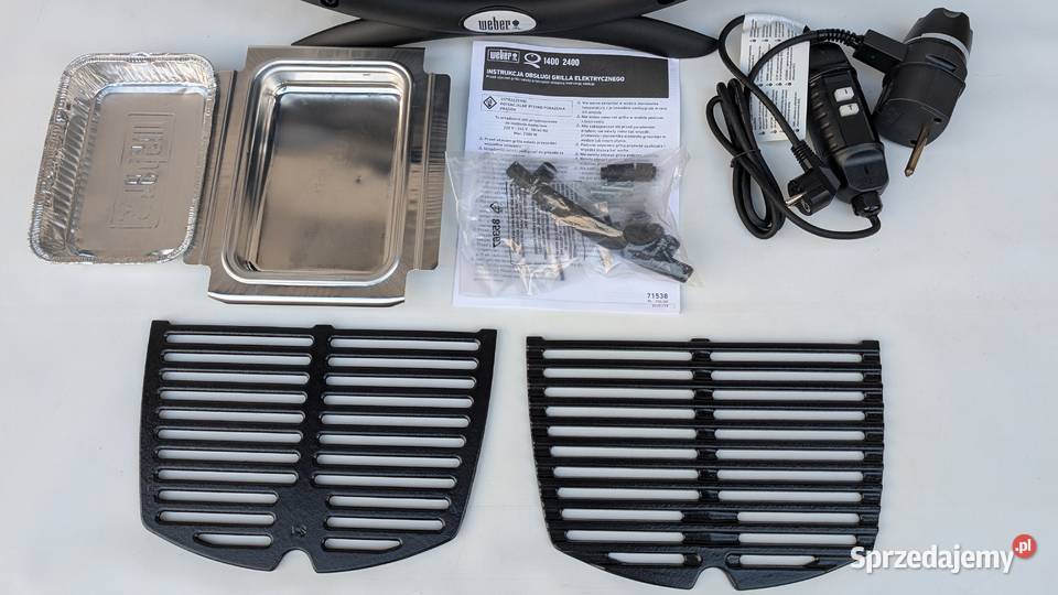 Grill elektryczny Weber Q1400 2200 W Jadowniki sprzedam