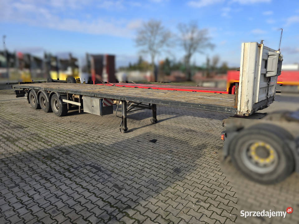 Naczepa platforma FRUEHAUF TX 34CW ładowność 27 Rudolfowo