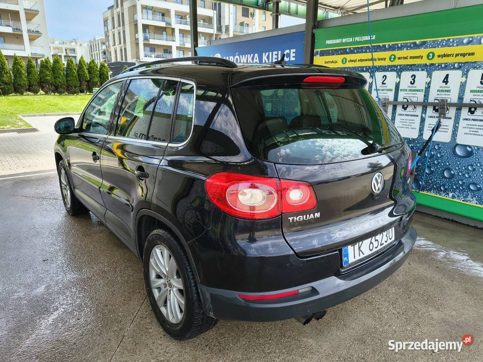 Volkswagen Tiguan 14 benzyna 4x4 skóra brąz aluminiowe felgi Kielce