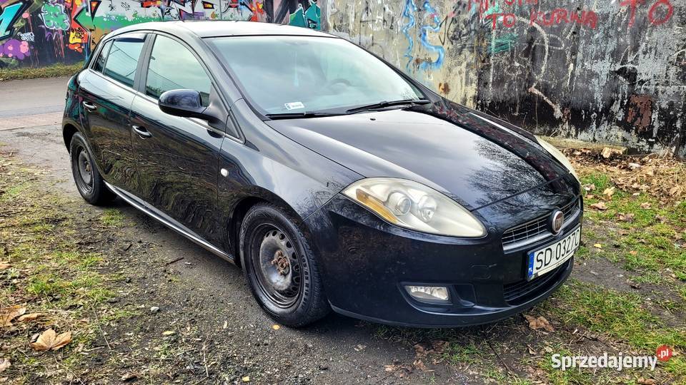 Fiat Bravo 14 Tjet 120 LPG 2009r Tempomat Koła lakier metallic Dąbrowa Górnicza