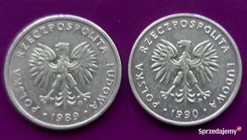 2 Monety PRL 5 ZŁOTYCH 19891990 Piękne Oryginały Pruszków sprzedam