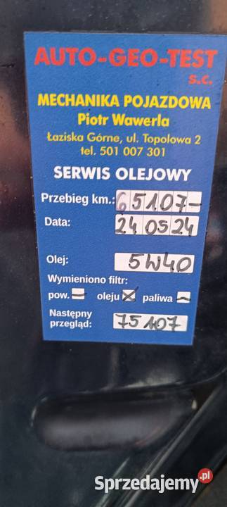 Mitsubishi Lancer salon Polska75 przebiegu śląskie Łaziska Górne