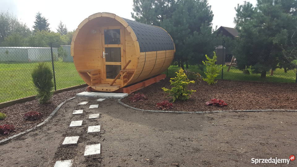 Sauna Beczka Ogrodowa z Montażem u Klienta Puńsk