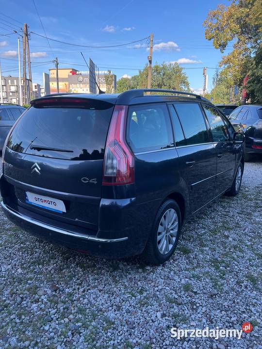 Citroen C4 Grand Picasso Exclusive mazowieckie Warszawa
