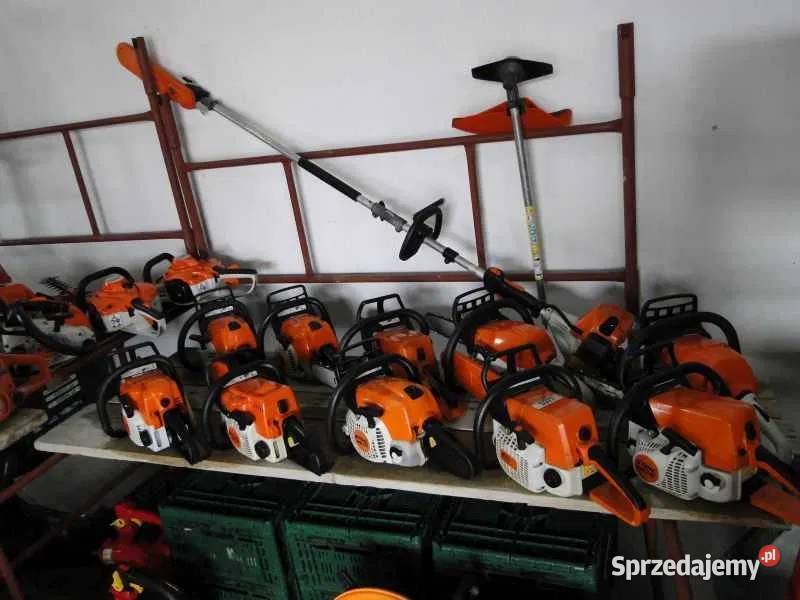 Piła spalinowa pilarka łańcuchowa STIHL Łętownia