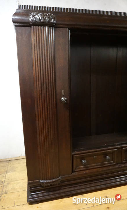 AntykiNiemcza DOSTOJNA BIBLIOTEKA DĘBOWA Meble dolnośląskie Niemcza